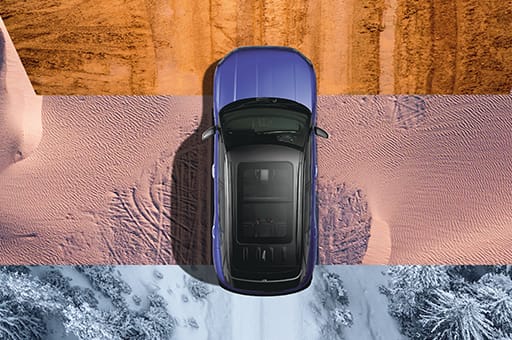 Traction control modes (Snow, Mud, Sand)