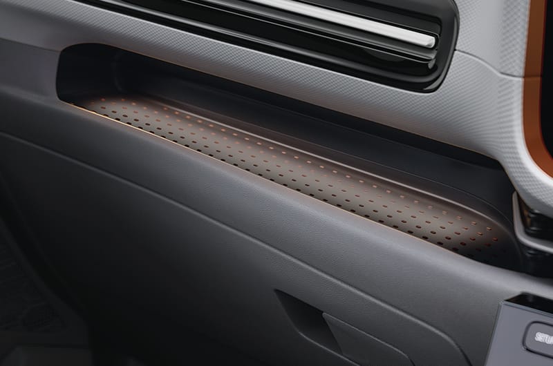 Soothing Amber Ambient Light