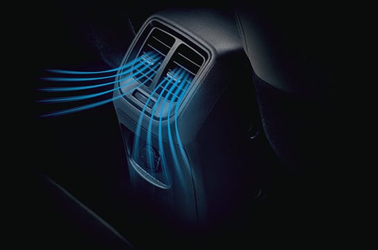 Rear AC vents