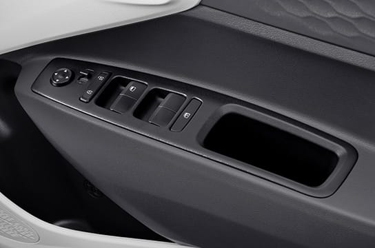 Front power windows