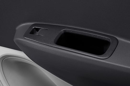 Rear power windows
