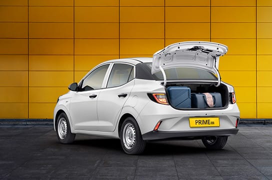Spacious boot space and LED tail lamps