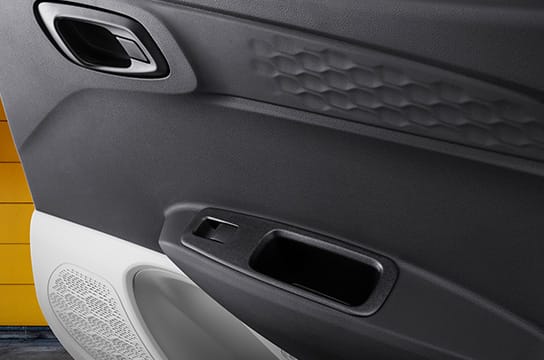 Rear power windows