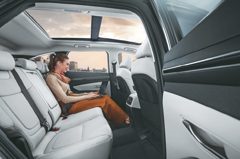 Longest wheelbase in the segment