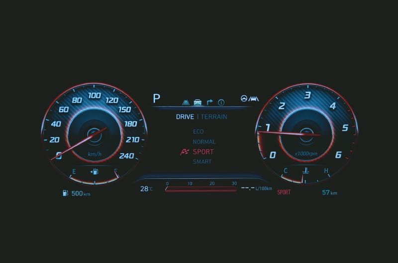 Drive mode select – Sport