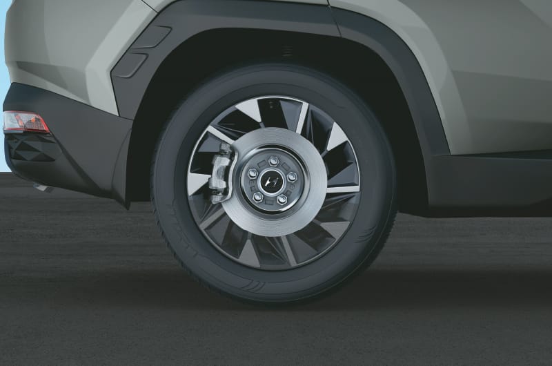 All four disc brakes