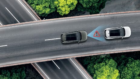 Forward collision-avoidance assist (FCA)