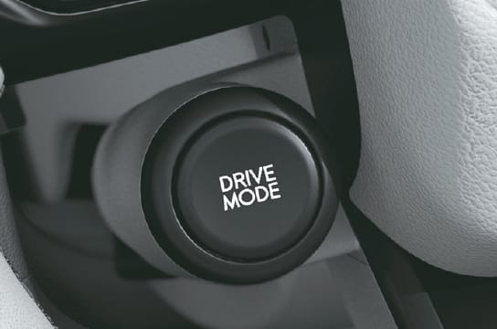 Hyundai Bayon drive mode select
