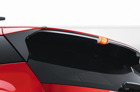 Hyundai Bayon sporty spoiler with aerolight HMSL