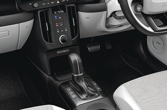 Hyundai Bayon cascade flow centre console