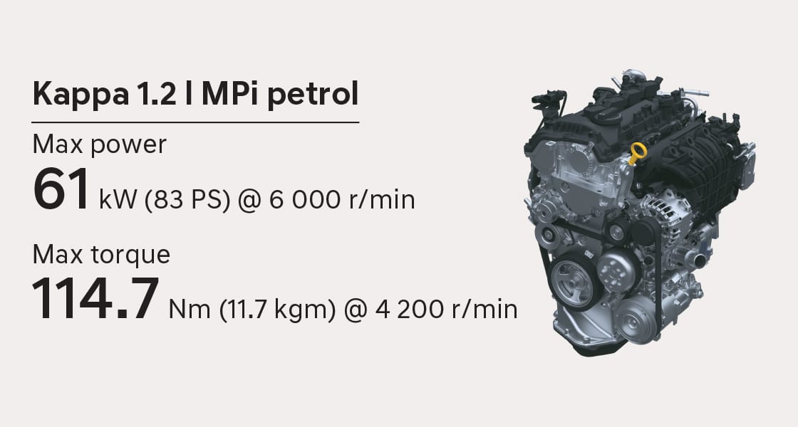 Venue Kappa 1.2 MPi petrol